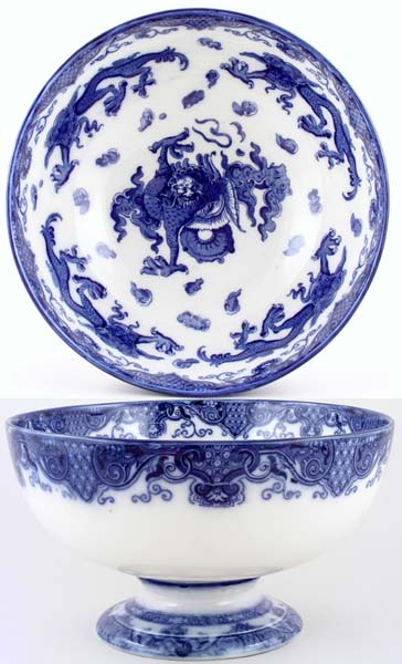Footed Bowl large c1910